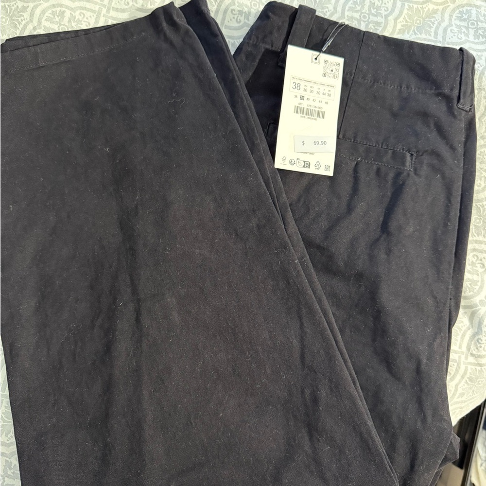 Zara Men's Black Chinos